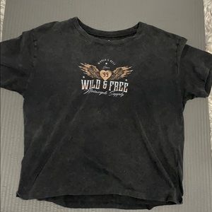 Hollister wild and free tee
